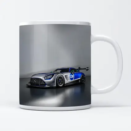 Mercedes AMG GT3 Race Car Studio Shot