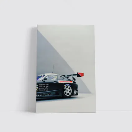 Mercedes AMG GT3 Race Car Studio Shot