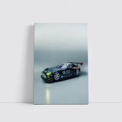 Mercedes AMG GT3 Race Car Dark Studio