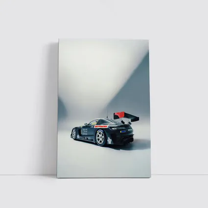 Mercedes AMG GT3 Race Car Gray Studio