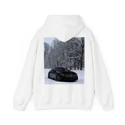 Mercedes AMG GT63 Black Snow Winter Forest