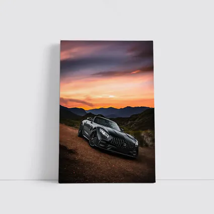 Mercedes AMG GT Roadster Sunset Mountain View