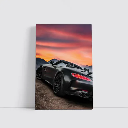 Mercedes AMG GT Roadster Fiery Sunset Sky