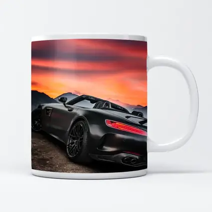 Mercedes AMG GT Roadster Fiery Sunset Sky