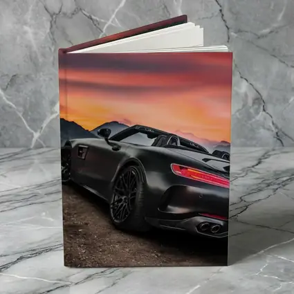 Mercedes AMG GT Roadster Fiery Sunset Sky