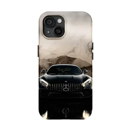 Mercedes AMG GT Black Marble Background