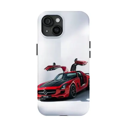 Mercedes AMG SLS Red Gullwing Studio