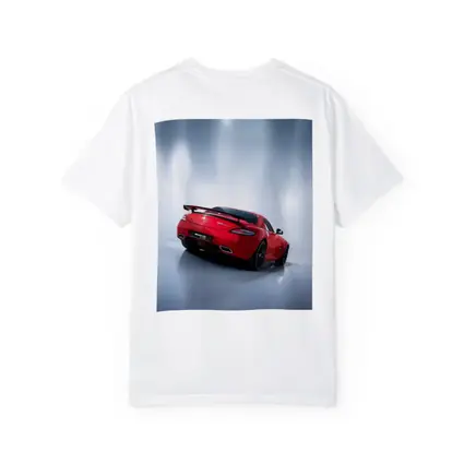 Mercedes AMG SLS Red Studio Shot