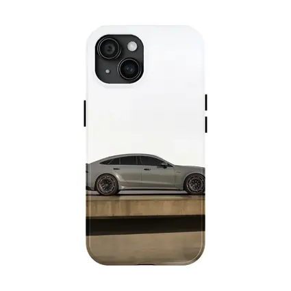 Mercedes AMG GT Side Profile Gray Studio