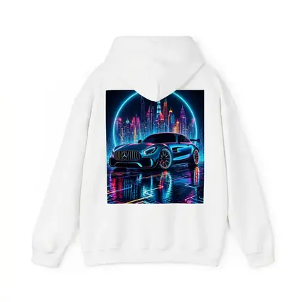 Mercedes AMG GT Neon City Night Art