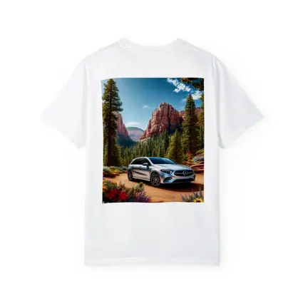 Mercedes Benz B Class Red Canyon Forest