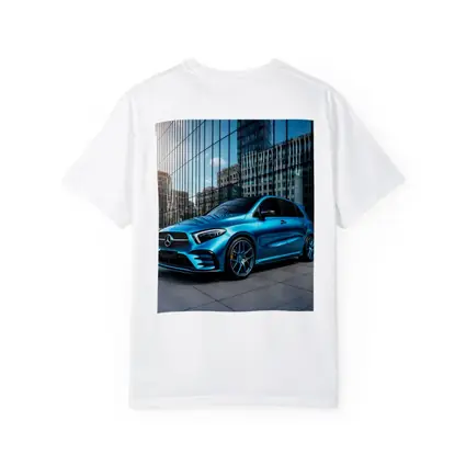 Mercedes Benz B Class Blue Urban Setting