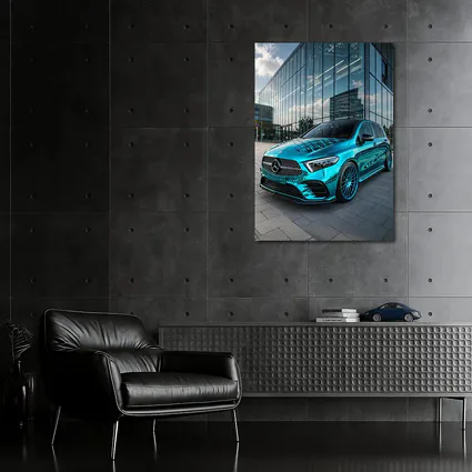 Mercedes Benz B Class Teal Chrome Urban