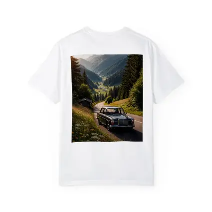 Classic Mercedes Benz Mountain Road Alpine Valley