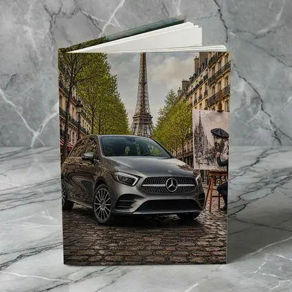 Mercedes Benz B Class Paris Street Scene