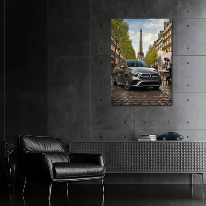 Mercedes Benz B Class Paris Street Scene