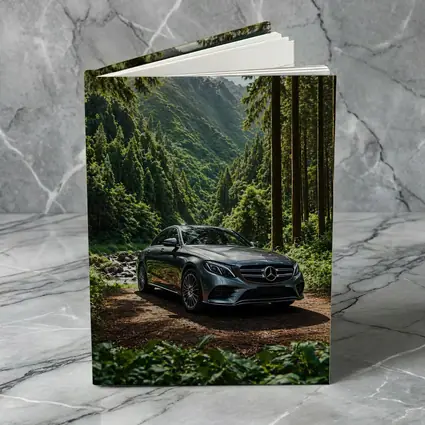 Mercedes Benz E Class Forest Mountain Setting