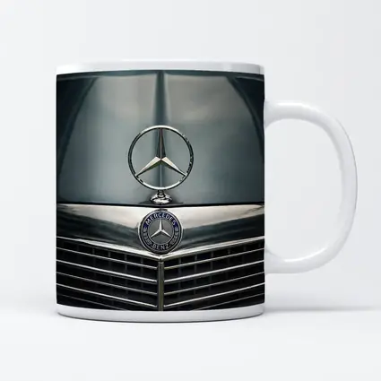 Mercedes Benz Classic Hood Star Close Up