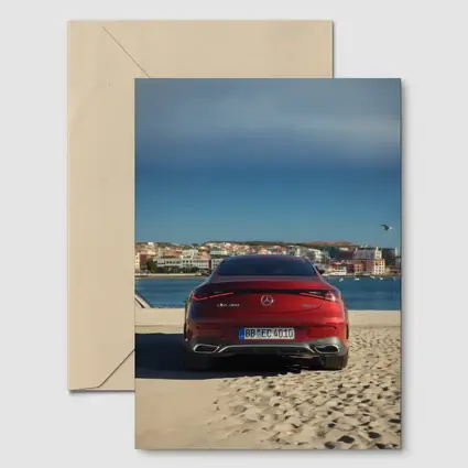 Mercedes CLE 300 Coupe Seaside City Rear