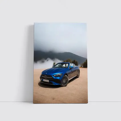 Mercedes CLE Cabriolet Blue Misty Mountains