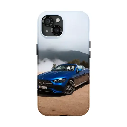 Mercedes CLE Cabriolet Blue Misty Mountains