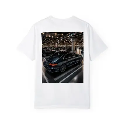 Mercedes E Class Sedan Indoor Parking Lot