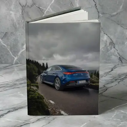 Mercedes EQE 500 Blue Mountain Road Drive