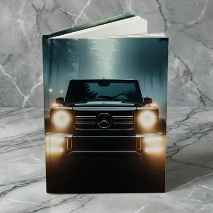 Mercedes G Class Dark Misty Forest Night