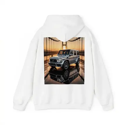 Mercedes G Wagen Silver Bridge Sunset