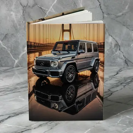 Mercedes G Wagen Silver Bridge Sunset