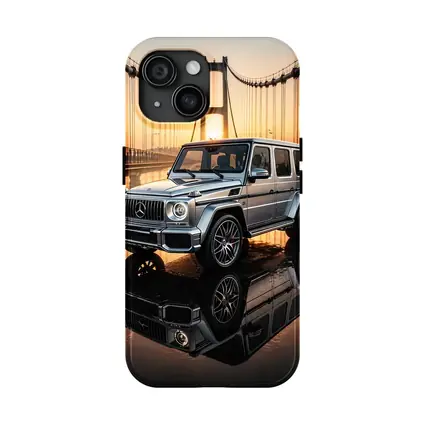 Mercedes G Wagen Silver Bridge Sunset