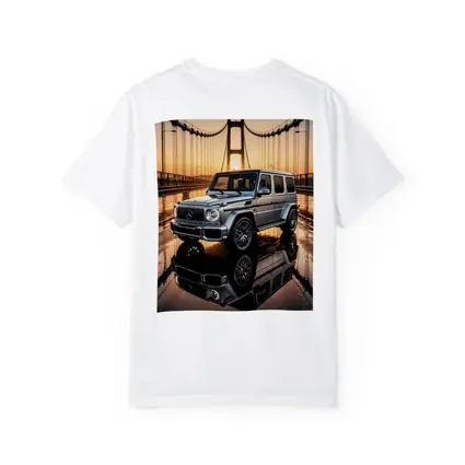 Mercedes G Wagen Silver Bridge Sunset