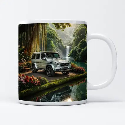 Mercedes G Wagon Tropical Waterfall Garden