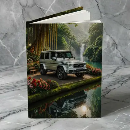 Mercedes G Wagon Tropical Waterfall Garden