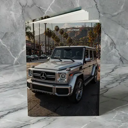 Mercedes G Wagon Hollywood Los Angeles Street