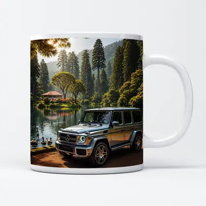 Mercedes G Class By Tranquil Forest Lake