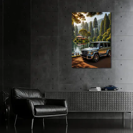 Mercedes G Class By Tranquil Forest Lake