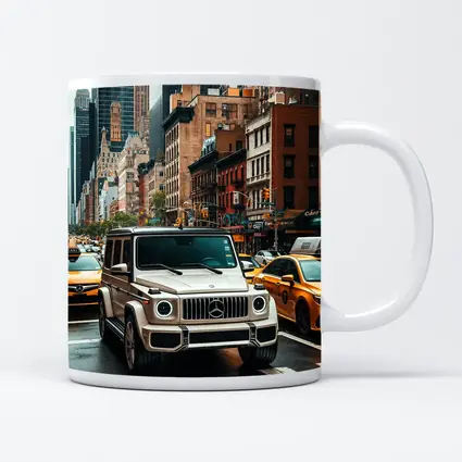 Mercedes G Wagon Cruising New York Streets