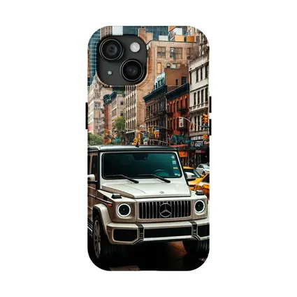 Mercedes G Wagon Cruising New York Streets