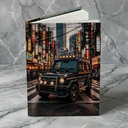 Mercedes G Wagon Tokyo Japan Night Street