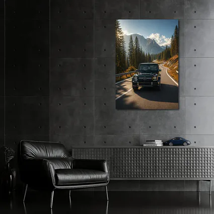 Mercedes G Wagen Black Mountain Road Drive
