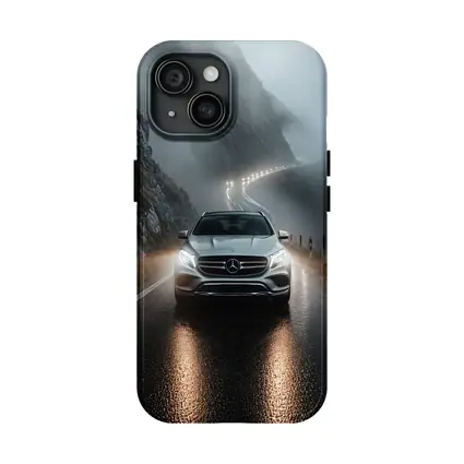 Mercedes GLE Foggy Mountain Road Night Drive