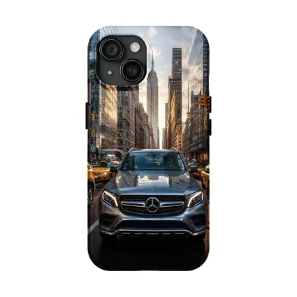 Mercedes GLC SUV New York City Street