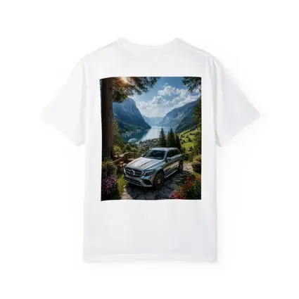 Mercedes GLC Silver SUV Alpine Valley View