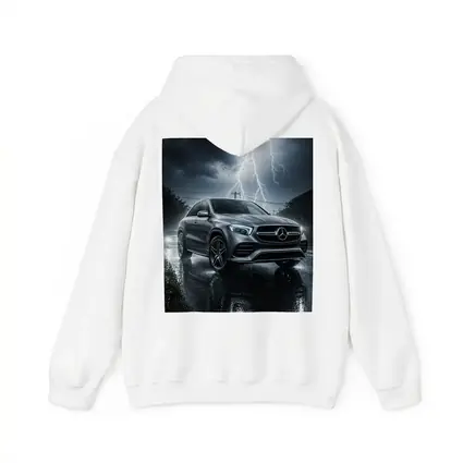 Mercedes Benz GLE Storm Lightning Rain