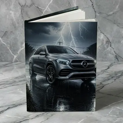 Mercedes Benz GLE Storm Lightning Rain