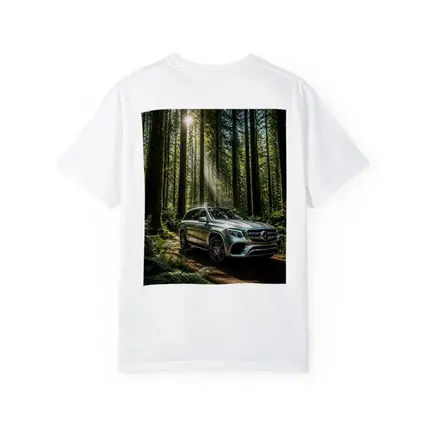 Mercedes Benz GLS SUV Forest Sunlight Drive