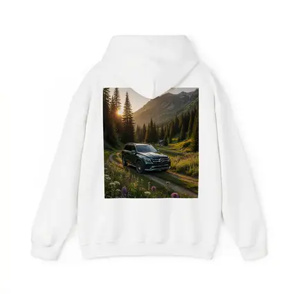 Mercedes Benz GLS Mountain Valley Sunset