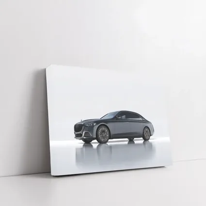 Mercedes Maybach S Class Gray Studio Shot
