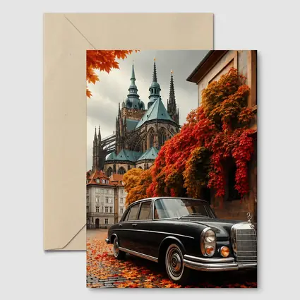 Mercedes Benz S Class Prague Old Town